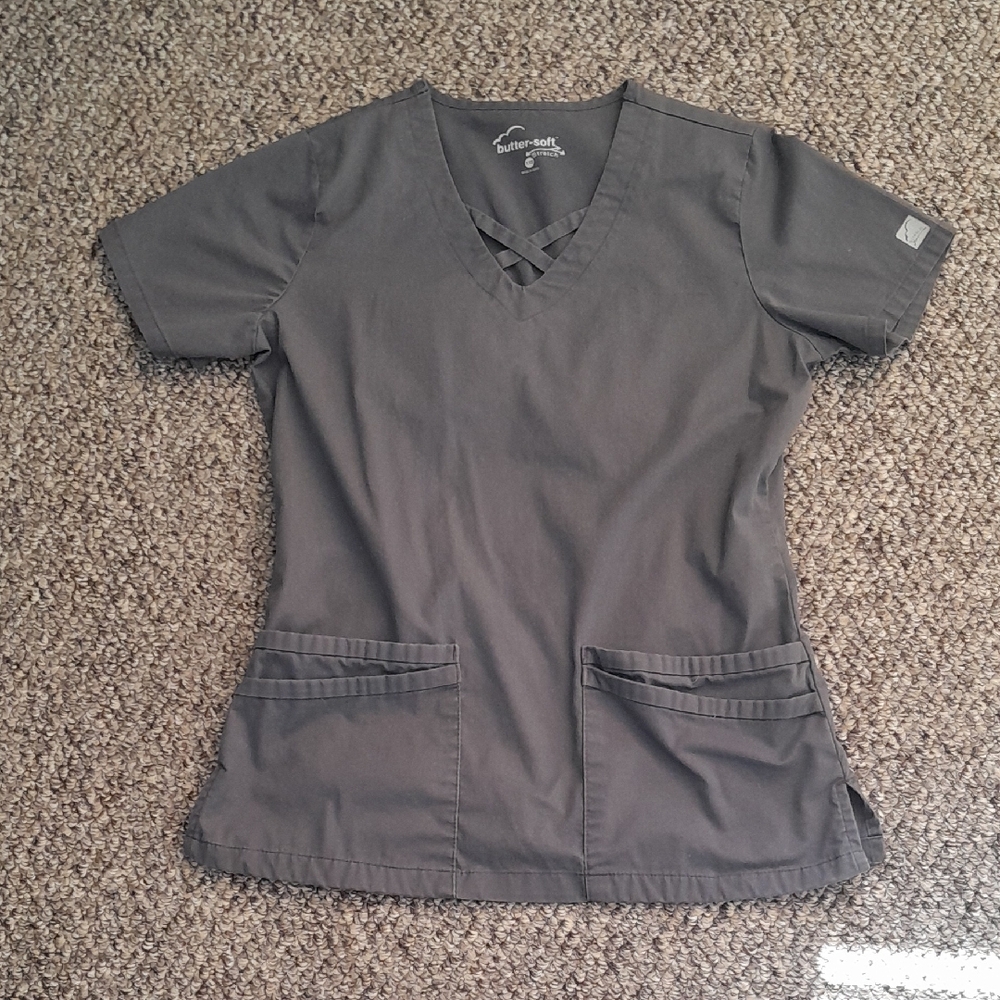 Gray Scrub Set